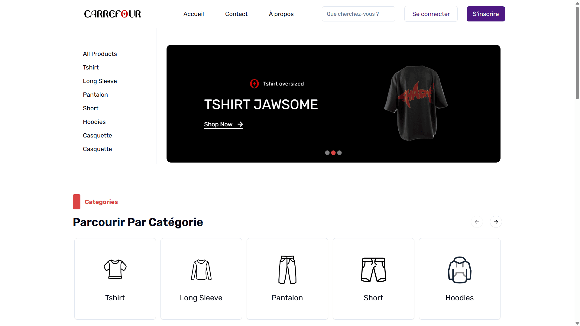 E-Commerce + Admin Dashboard